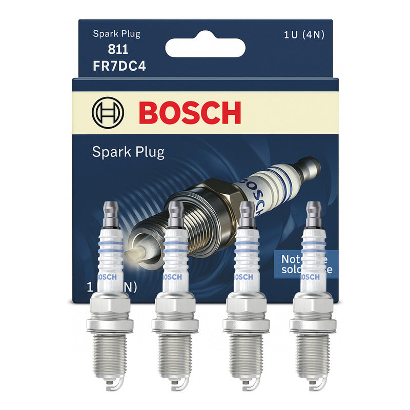 Juego Bujias BOSH Renault Duster / Symbol / Megane / Clio / Scenic / Platina 1.6-2.0
