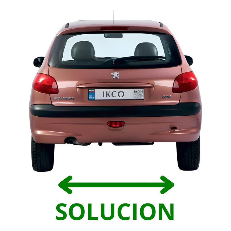 Kit (2) Rodamientos Eje Trasero Suspencion Peugeot 206 (Todos)