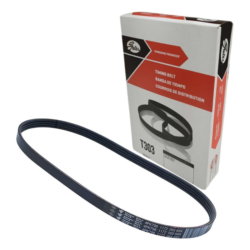 Correa Compresor Aire Acondicionado Renault Kwid 1.0 3PK771 (Elastica)