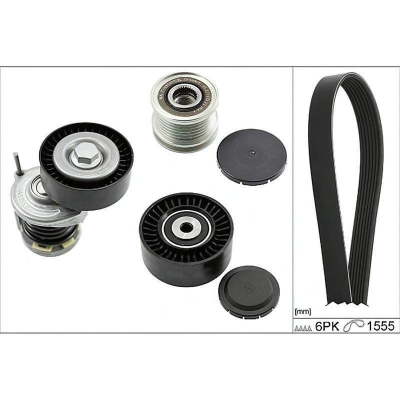 Kit Tensores Alternador Ina Volkswagen Amarok 2.0 Completo