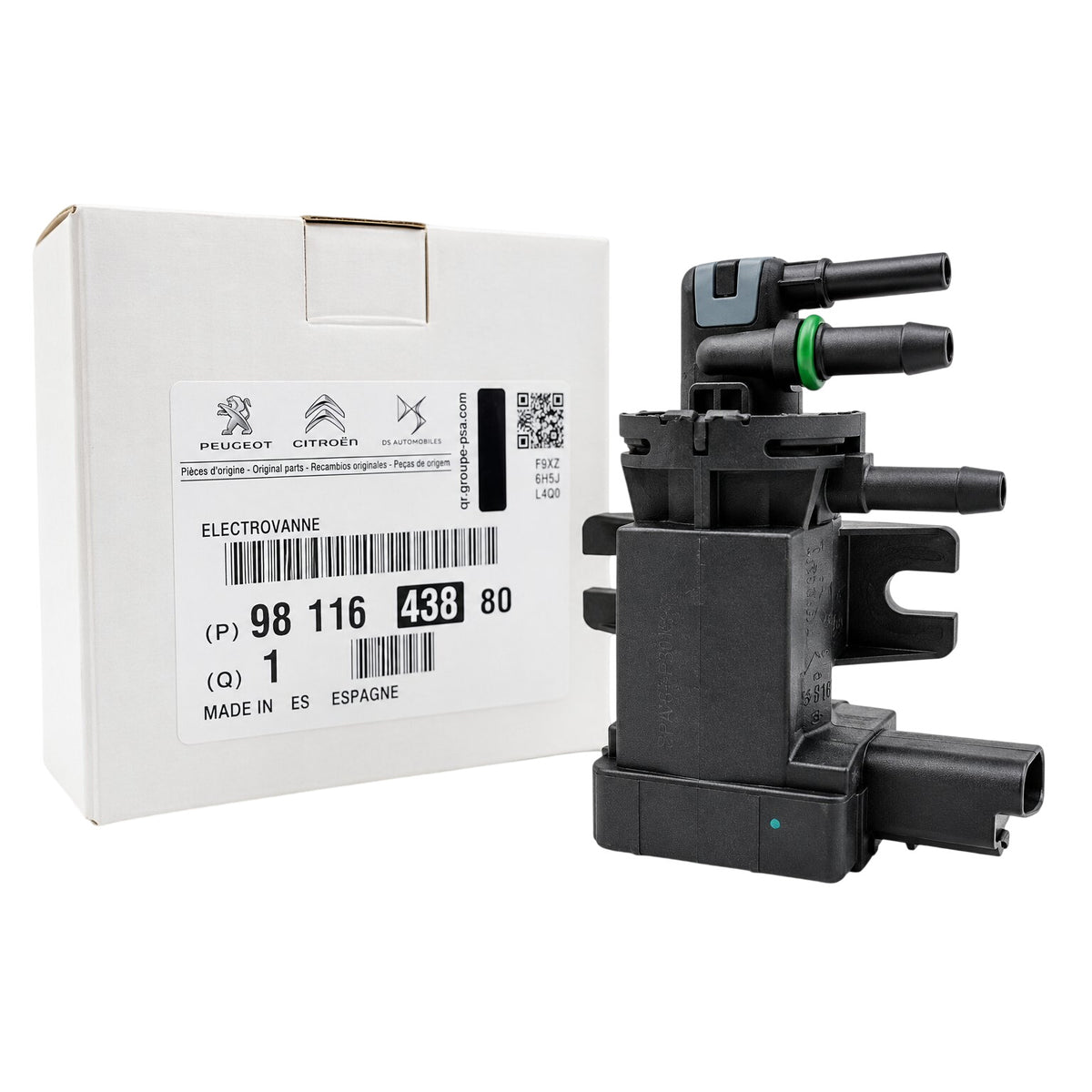 Electrovalvula Turbo 301 1.6HDi / C-Elysee DV6 8V GENUINO