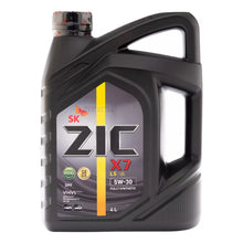 Aceite Para Motor Zic 5w-30 X7 Ls Sintetico 4 litros C2 C3 Dpf