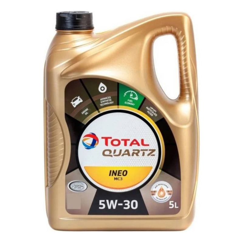 Bidon Aceite Motor Total 5w-30 Mc3 5 Litros Peugeot Citroen Psa