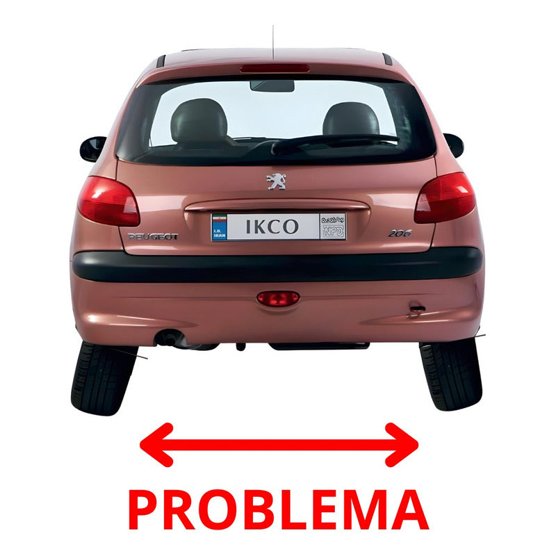 Kit (2) Rodamientos Eje Trasero Suspencion Peugeot 206 (Todos)