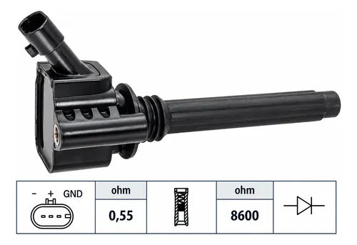 Bobina Encendido Fiat F500x 1.6 Y Jeep Renagade 1.6/1.8