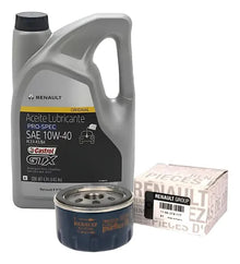 Kit Cambio de Aceite Motor K4M Renault 10W40 Genuino