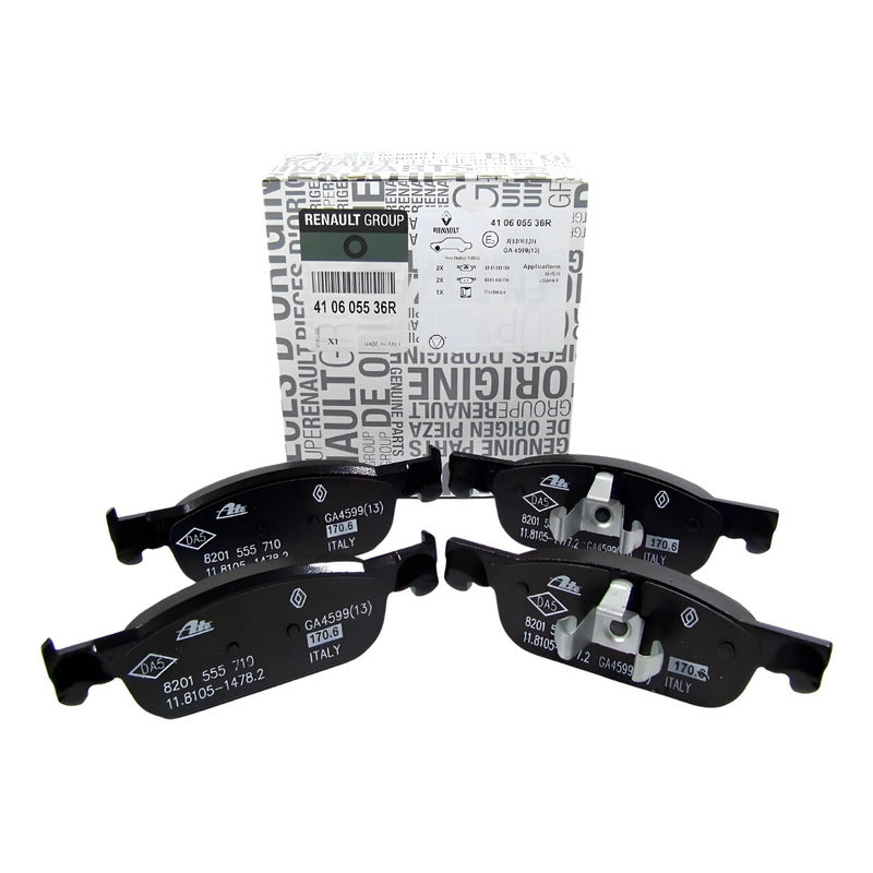 Pastillas Freno Original Delantera Renault Clio IV 1.2 2012-2023 410604682R / 410605536R  / 8660005291