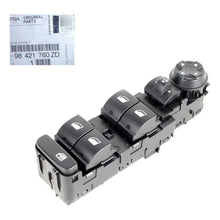 Switch Alza Vidrio Rifter 208 2008 3008 C4 Berlingo K9 (Lado Izquierdo, Delantero)