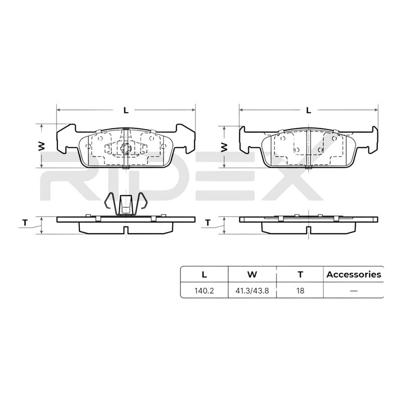 Pastillas Freno Delanteras Renault Symbol New 1.6 2012-2020