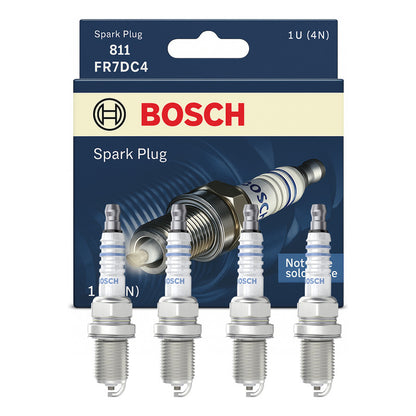 Juego Bujias BOSH Renault Duster / Symbol / Megane / Clio / Scenic / Platina 1.6-2.0