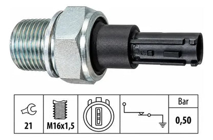 Sensor Presión Aceite 301 C-elysee Partner 208 B9 1.6hdi