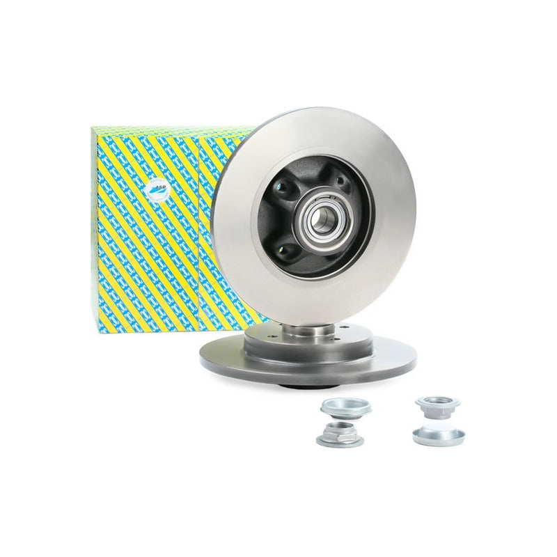 Par Disco Freno Trasero C/maza + Abs Partner - Berlingo B9
