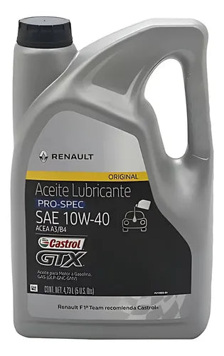 Kit Cambio de Aceite Motor K4M Renault 10W40 Genuino