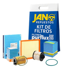 Kit de 3 Filtros Aire Petróleo Aceite 1.6 BlueHDi Purflux