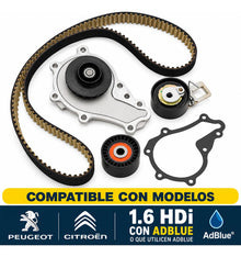 Kit Distribución Original Peugeot Citroen 1.6 Blue Hdi