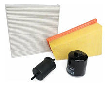 Kit de 4 Filtros Volkswagen Gol Saveiro Voyage 1.6 Mahle